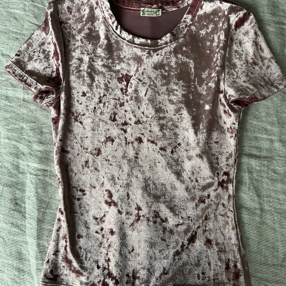 Velvet Women's Top - Brown